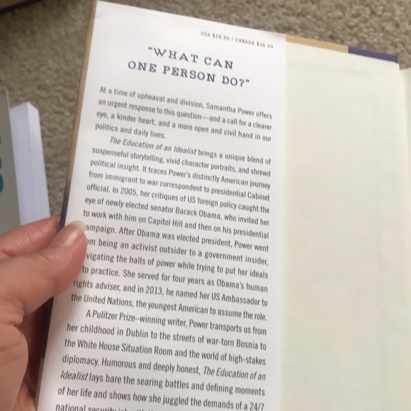 🌸NEW🌸 “The Education Of An Idealist A Memoir” Book - Picture 2 of 4